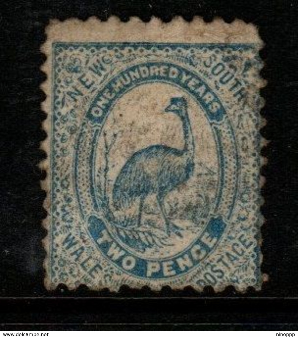 Australia-New South Wales ASC 50  1888 2d Blue,perf 11.5 X 12,Mint, - Ungebraucht