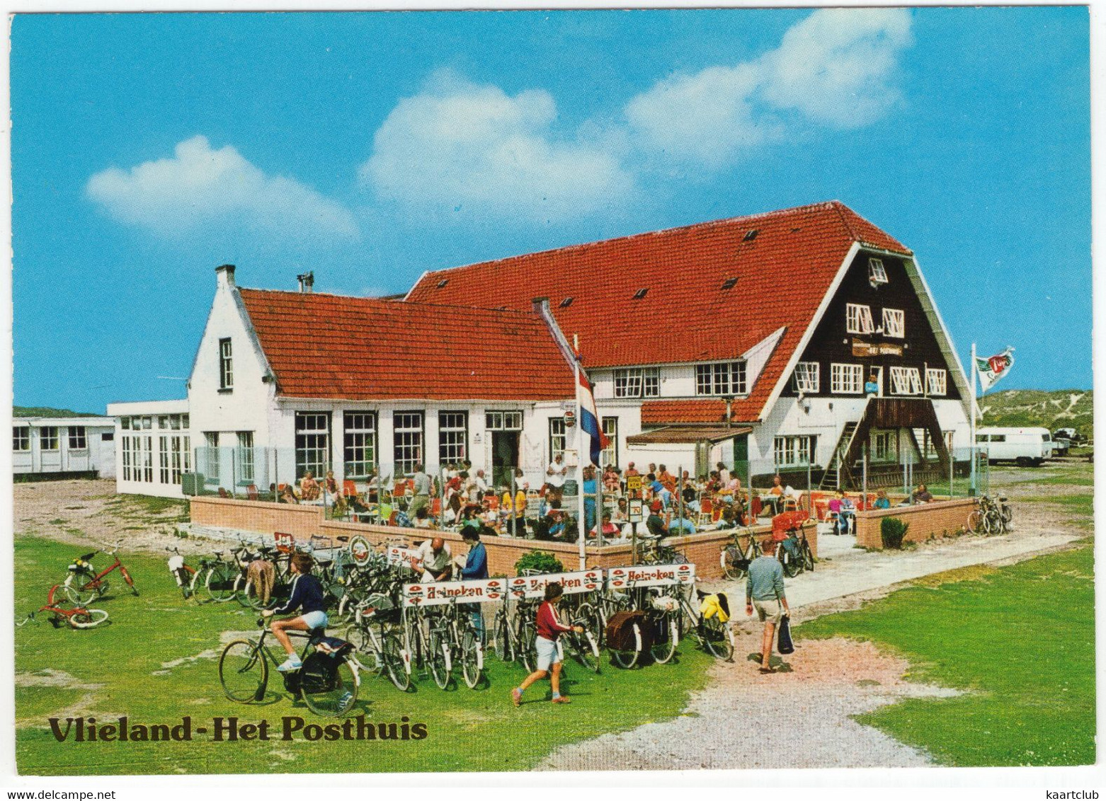 Vlieland - Het Posthuis, Zelfbedieningsrestaurant (J. Cupido) - Fietsen - (Nederland/Holland) - Nr. L 4738 - Vlieland