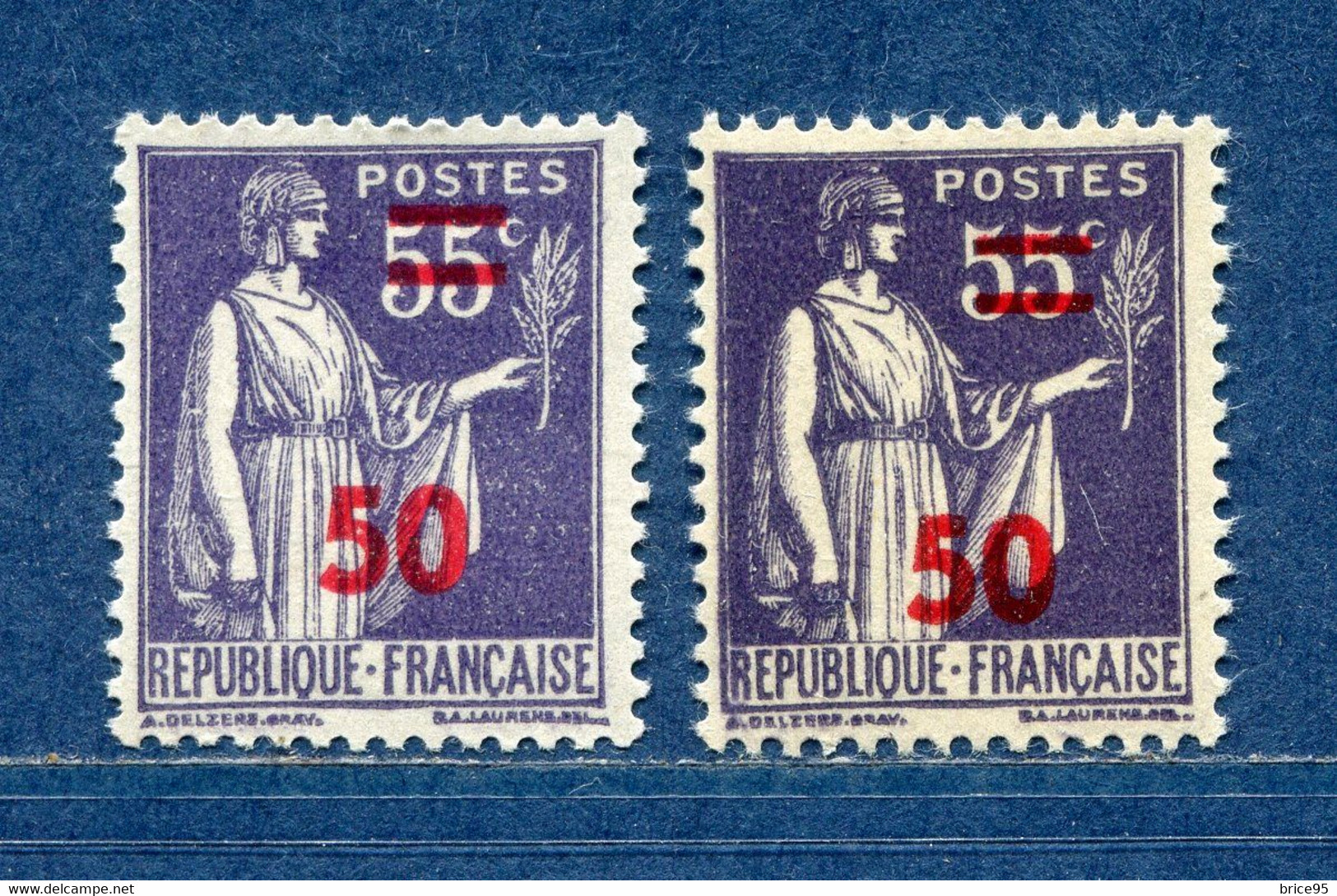 ⭐ France - Variété - YT N° 478 - Couleurs - Pétouilles - Neuf Avec Charnière - 1940 ⭐ - Ongebruikt