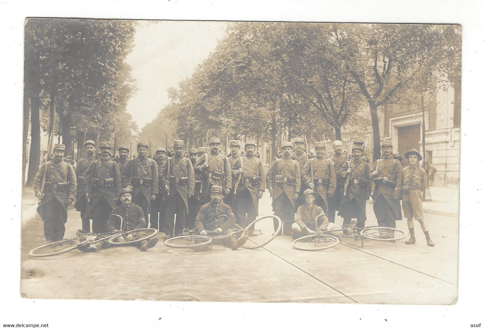 Paris Boulevard Diderot  Carte Photo 1914 - District 12