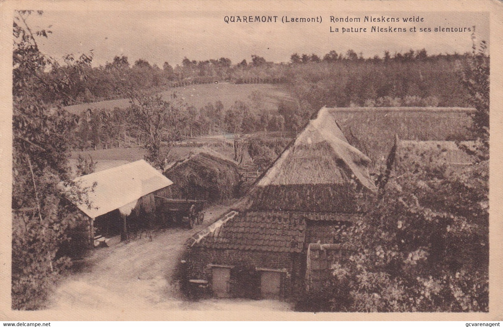 QUAREMONT  LAEMONT  RONDOM NIESKENS WEIDE - Kluisbergen