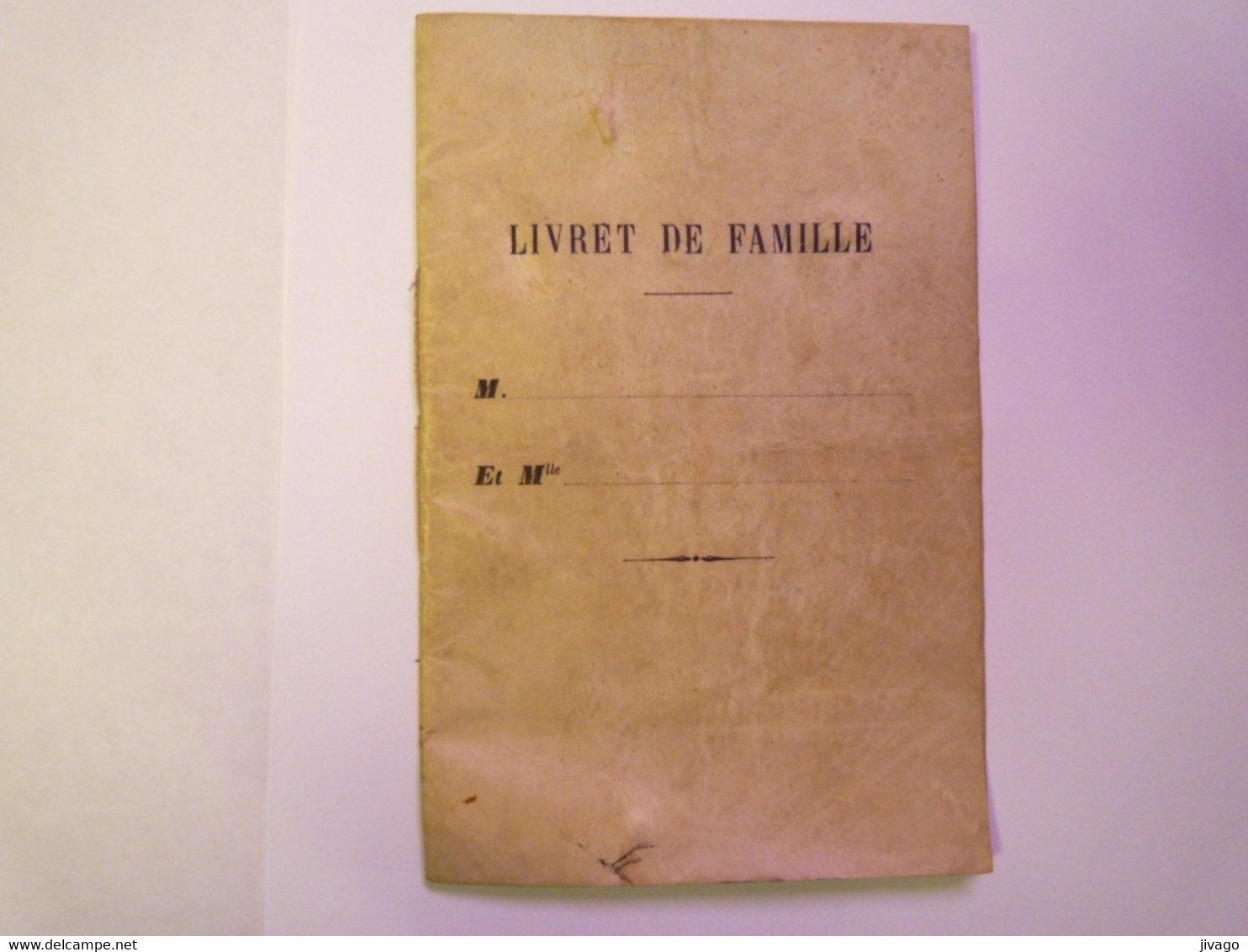 2021 - 2955  TOULOUSE  1888  :  LIVRET De FAMILLE De Bernard COSTES Et Jeanne-Marie ROQUES   XXX - Non Classés