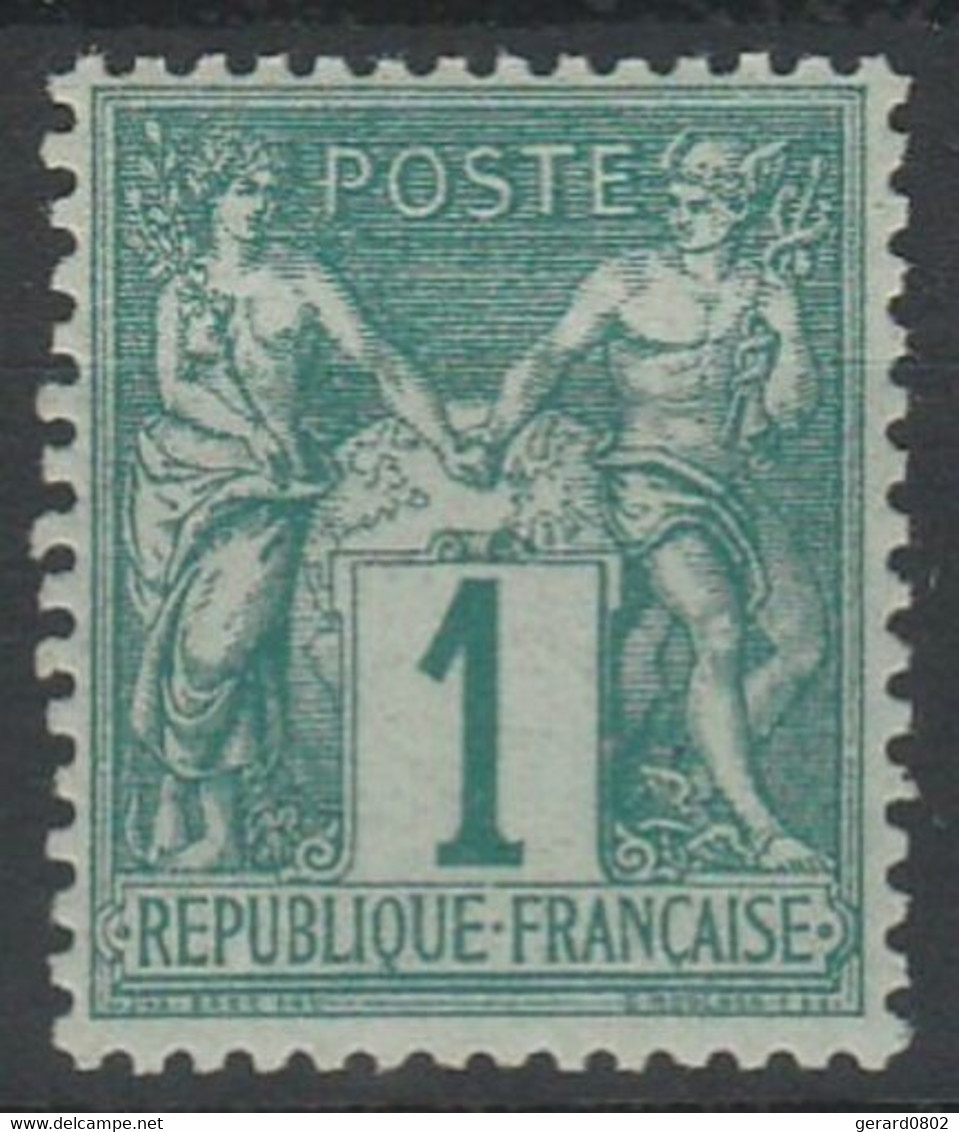 FRANCE - SAGE N° 61 ** - NEUF SANS CHARNIERE - 1876-1878 Sage (Type I)