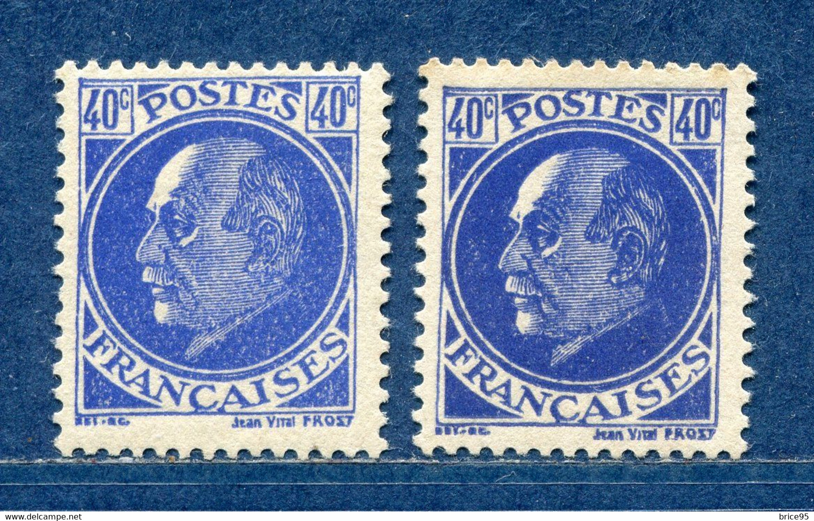 ⭐ France - Variété - YT N° 507 - Couleurs - Pétouilles - Neuf Sans Charnière - 1941 ⭐ - Unused Stamps