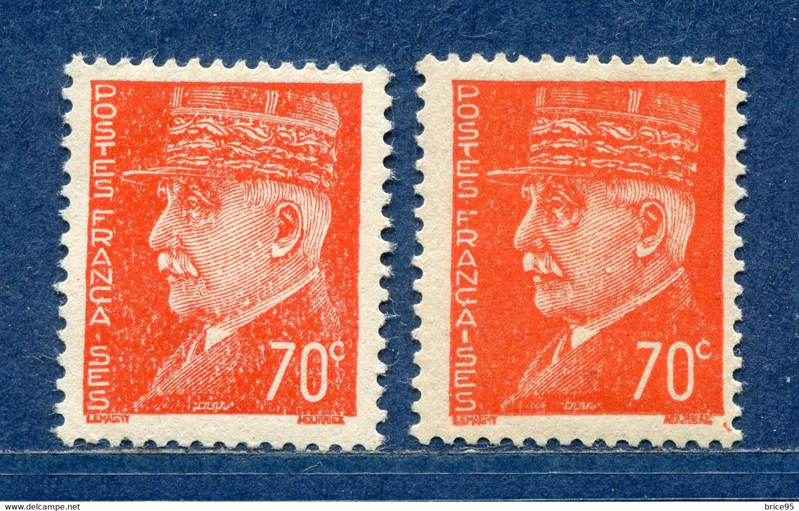 ⭐ France - Variété - YT N° 511 - Couleurs - Pétouilles - Neuf Sans Charnière - 1941 ⭐ - Ongebruikt