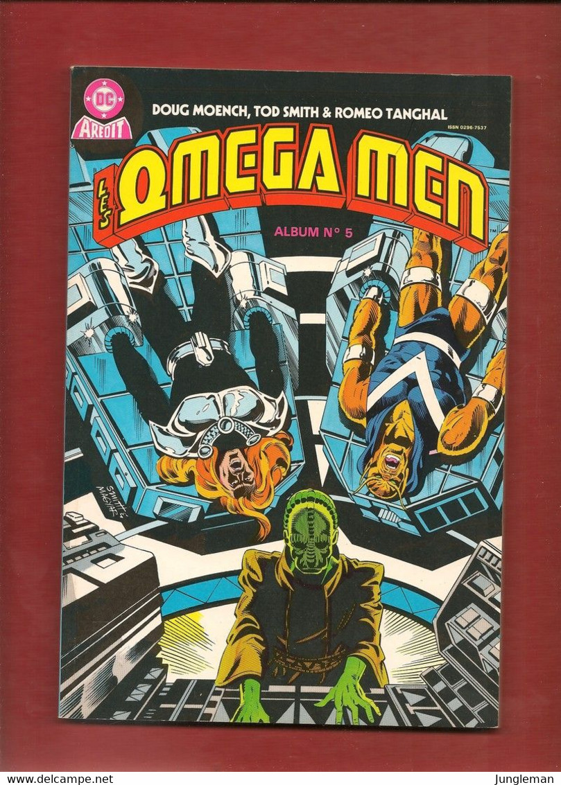 Les Omega Men Album N° 5 - Reliure - Recueil - En Couleurs - Contient Les N° 9 & 10 - Editions Arédit - Fév 1988 - TBE - Omega Men