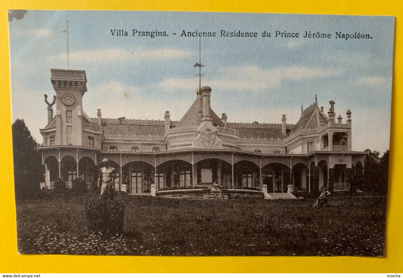 15275  -  Villa Prangins Ancienne Résidence Du Prince Jérôme Napoléon Actuellement (1919) Du Prince Charles - Prangins