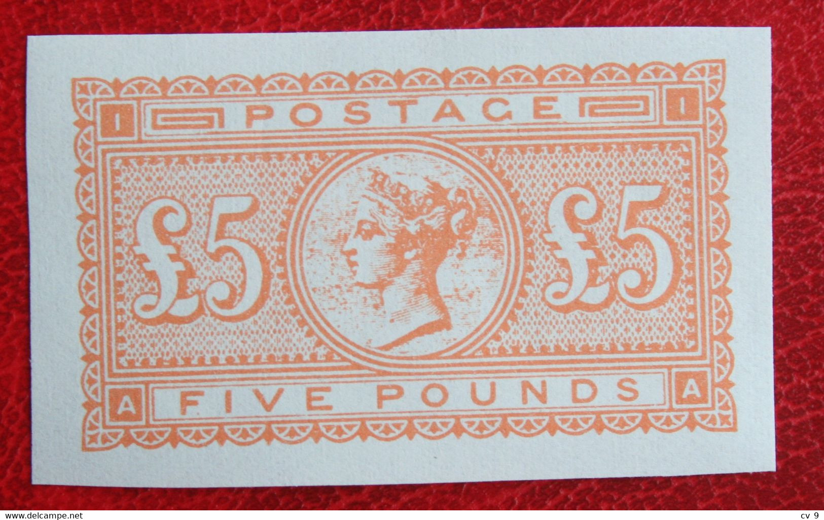 GB 5 Pounds Victoria Neudruck Reprint Vinget POSTFRIS / MNH ** ENGLAND GRANDE-BRETAGNE GB GREAT BRITAIN - Cinderella