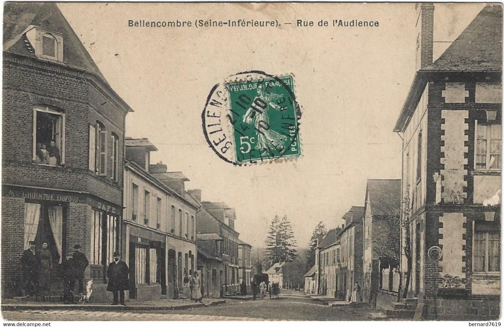 76  Bellencombre -  Rue De L'audience - Bellencombre