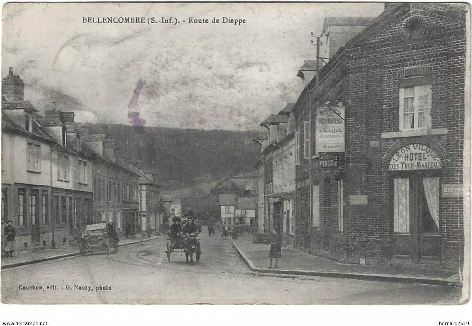 76   Bellencombre -  Route De Dieppe - Bellencombre