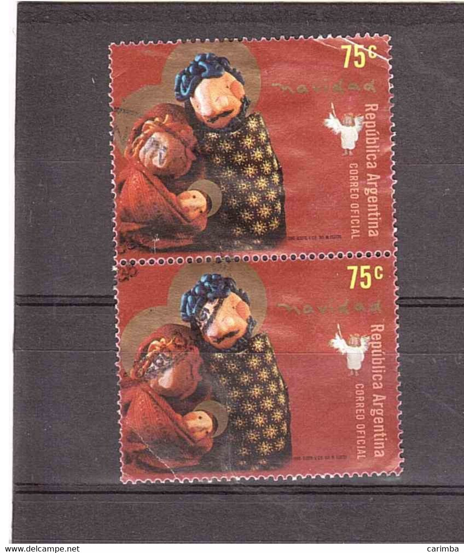 ARGENTINA 1999 NAVIDAD - Used Stamps