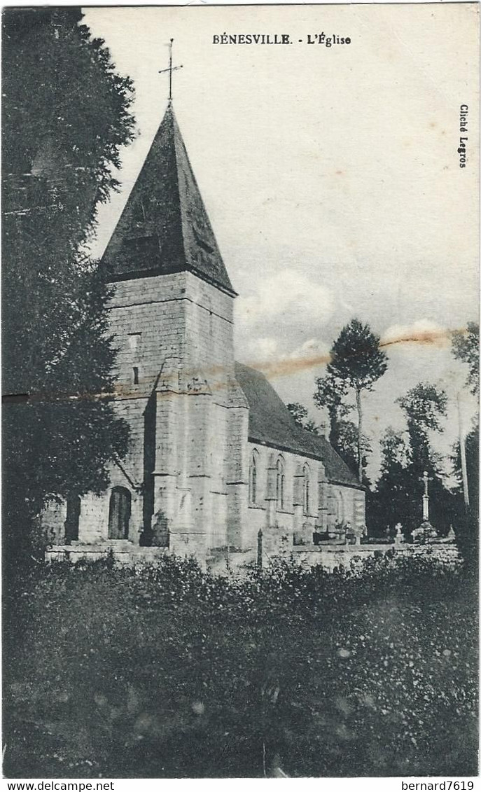 76   Benesville   - L'eglise - Bellencombre