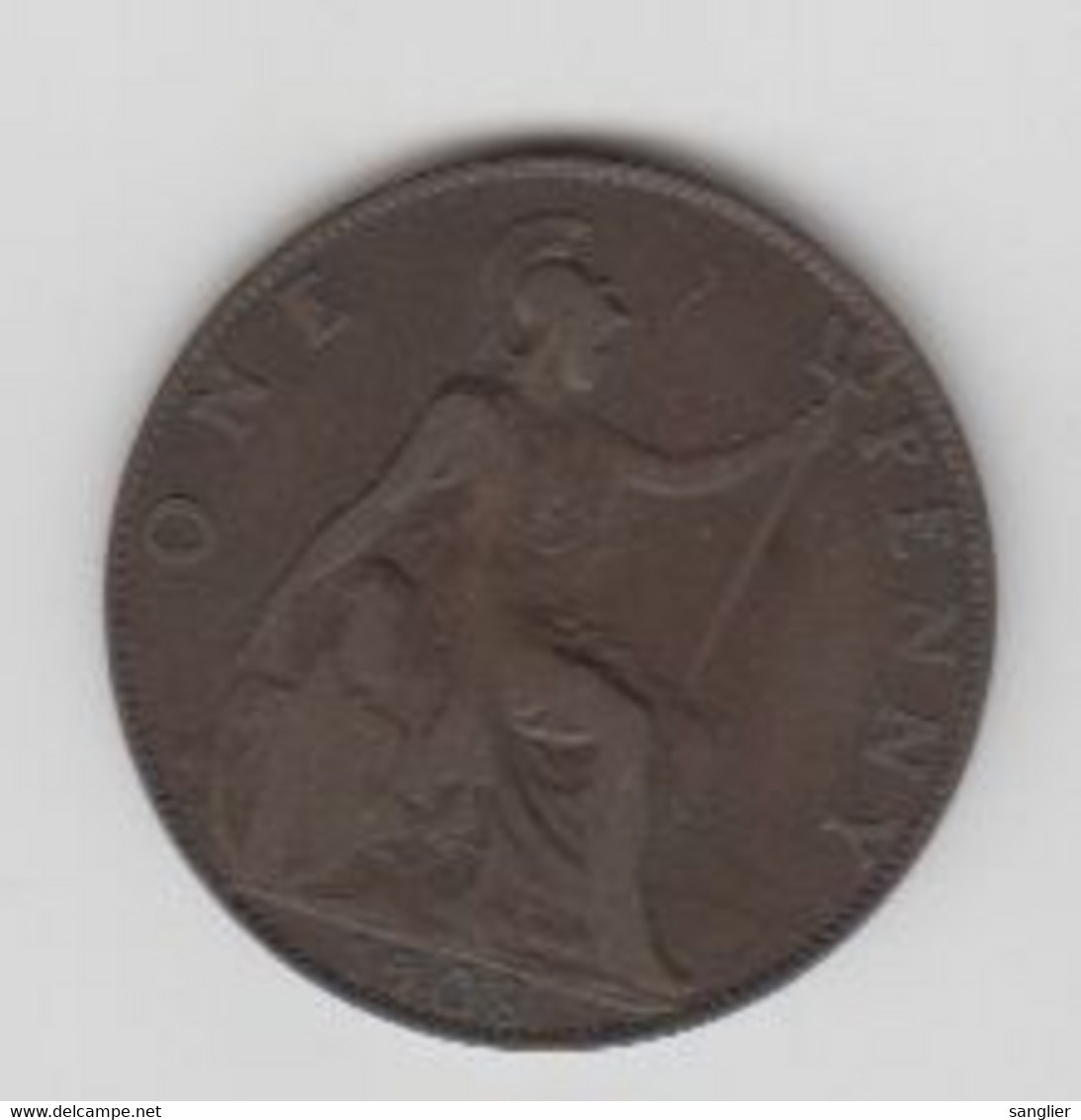ONE PENNY 1908 - D. 1 Penny