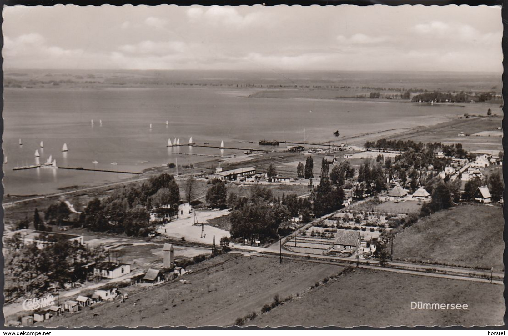 D-49459 Lembruch- Hüde ( Dümmersee) Anlagen Am Dümmersee - Hafen - Cekade Luftbild - Aerial View - Lembruch