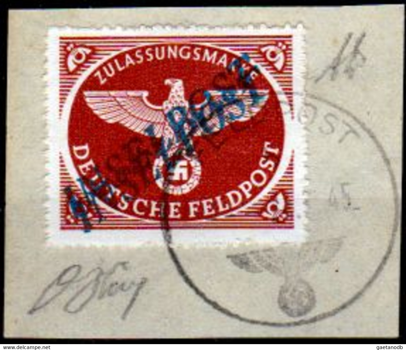 A971 - Aegean: German Occupation WW2 "INSELPOST" (o) - Double Overprint - Quality In Your Opinion. - Egée