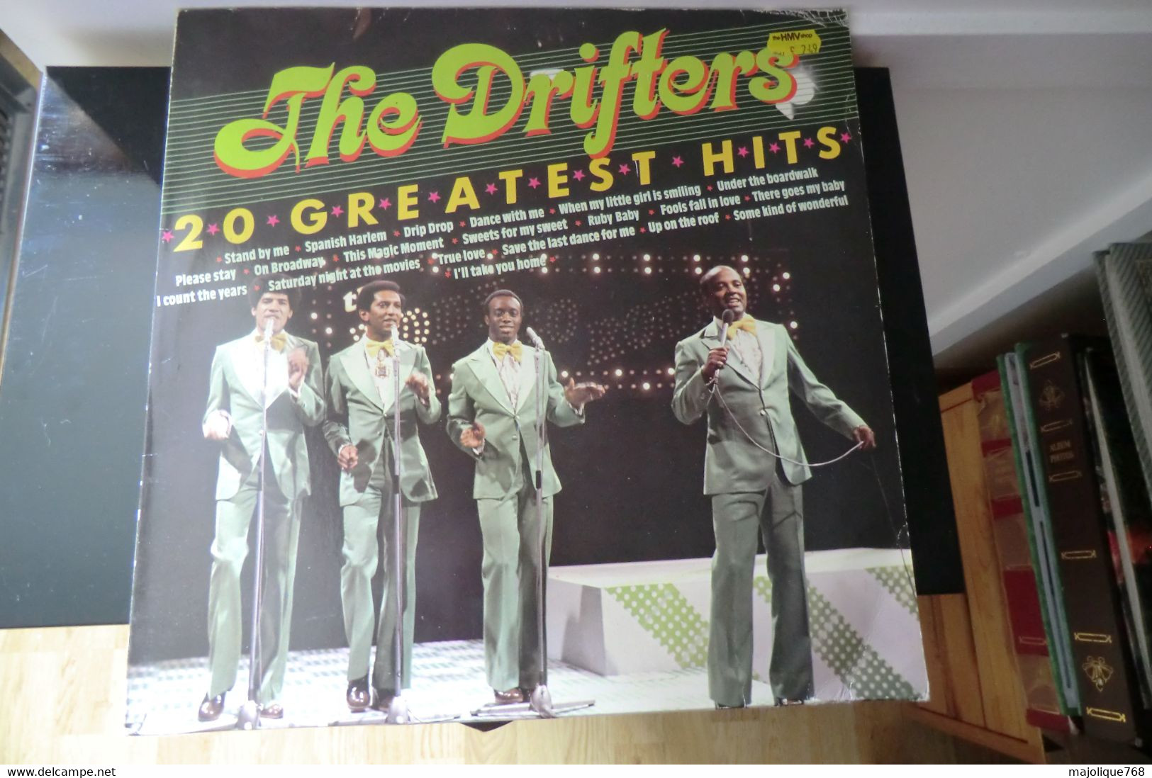 Disque The Drifters - 20 Greatest Hits - Masters MA 0017983 - Netherlands - Soul - R&B