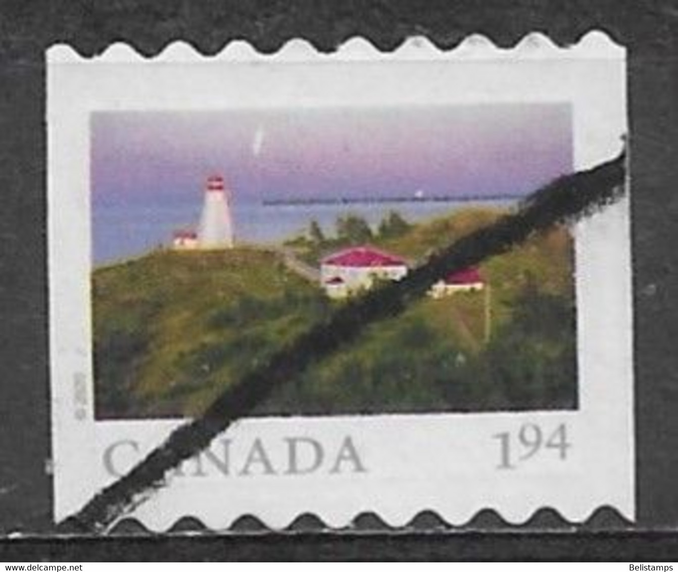 Canada 2020. Scott #3218 (U) Swallowtail Lighthouse, Grand Maman Island, New Brunswick - Markenrollen