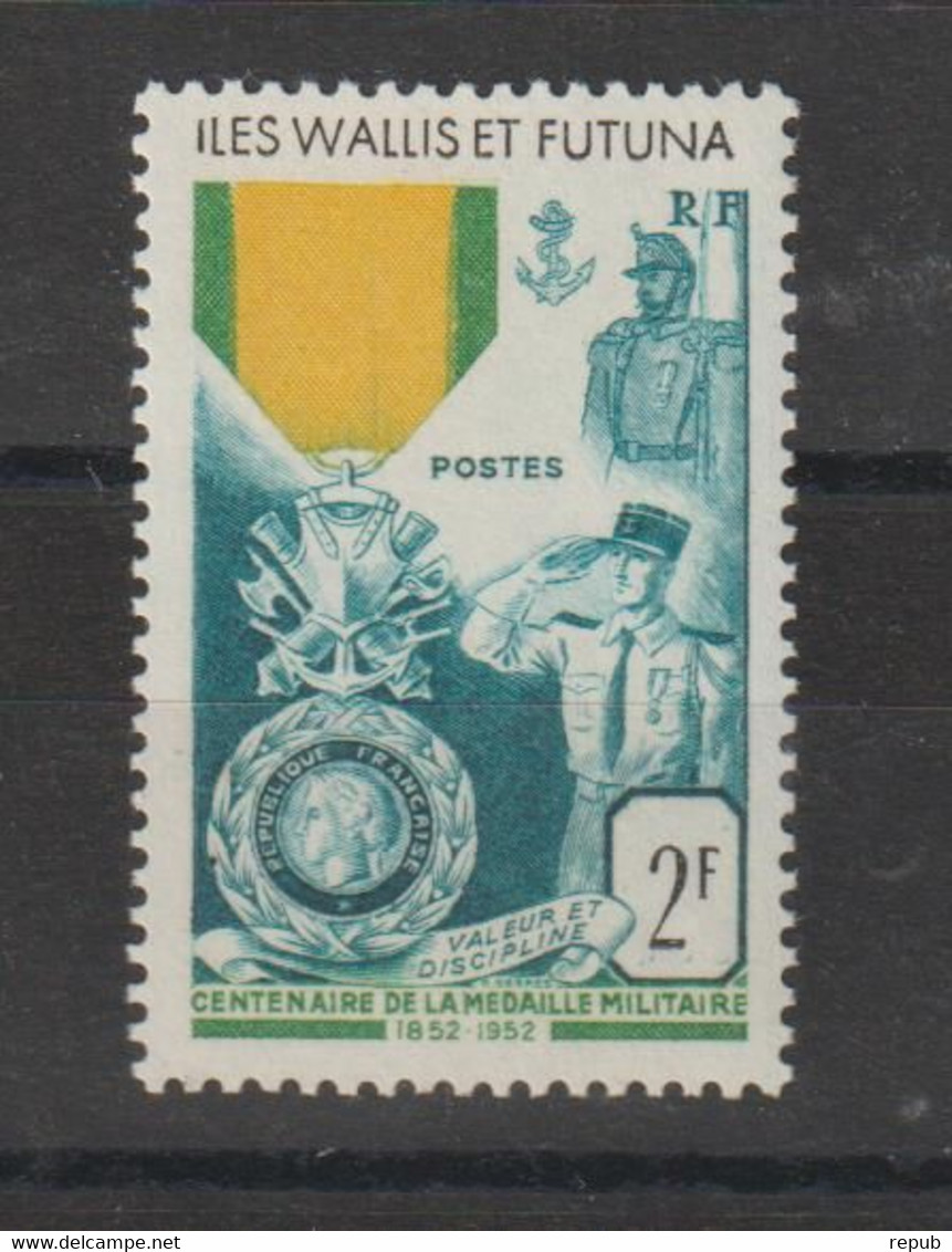 Wallis Et Futuna 1952 Médaille Militaire 156 1 Val * Charnière MH - Nuevos