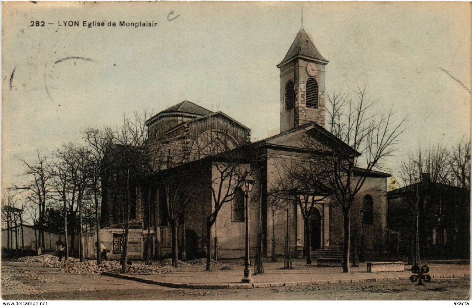 CPA AK LYON Église De MONPLAISIR (442577) - Lyon 8