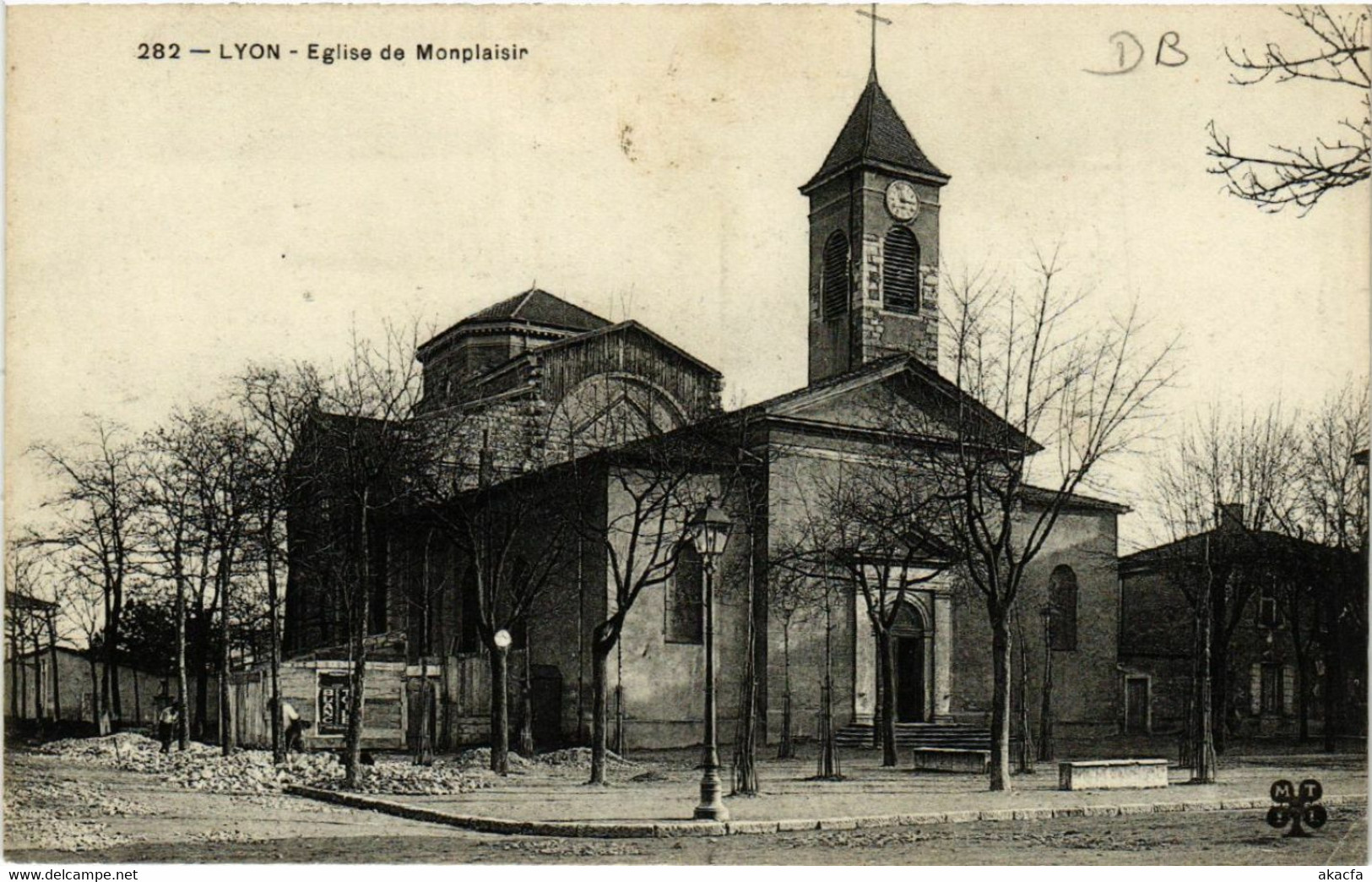 CPA AK LYON Église De MONPLAISIR (442623) - Lyon 8