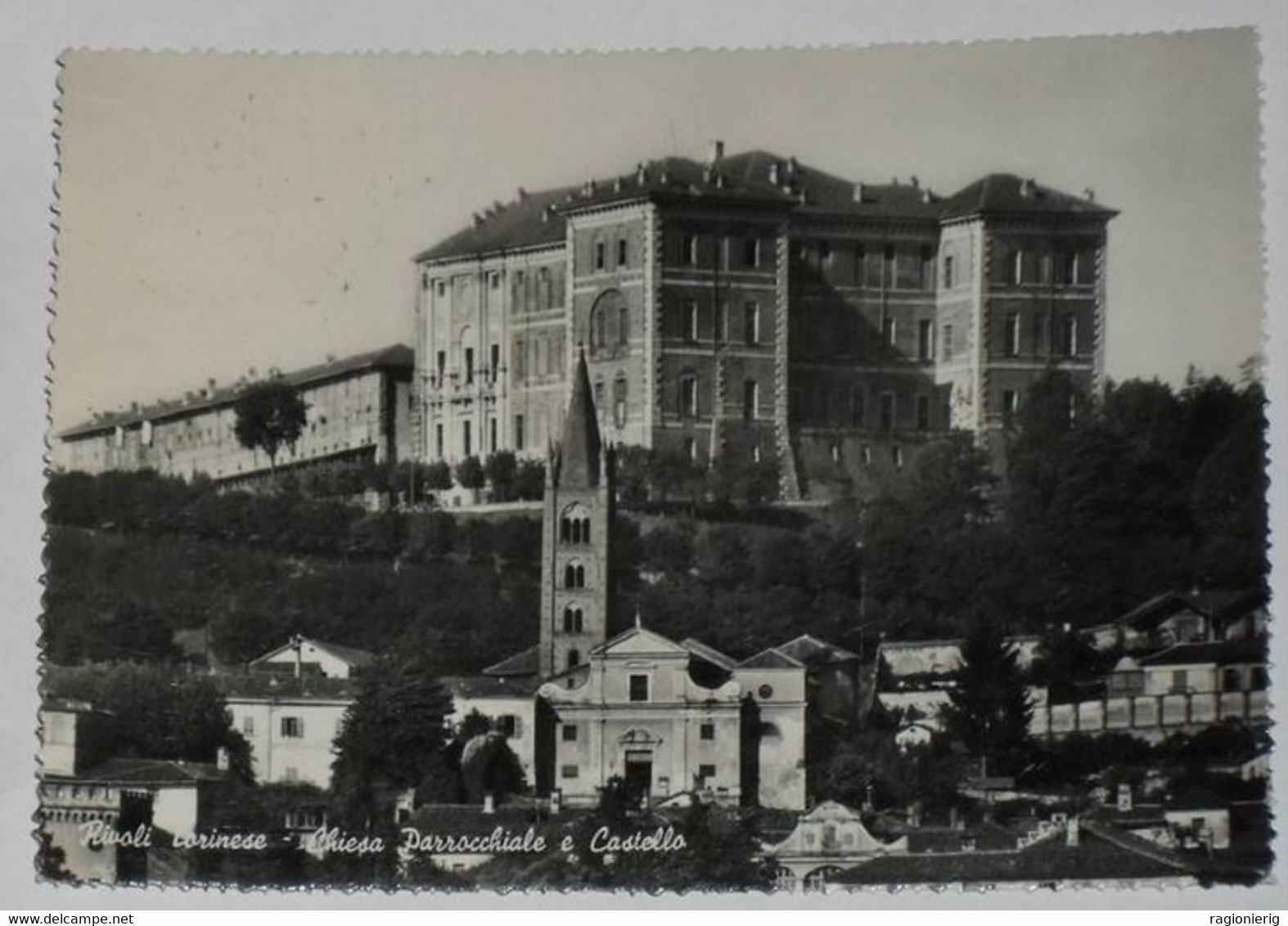 TORINO - Rivoli Torinese - Chiesa Parrocchiale E Castello - Rivoli