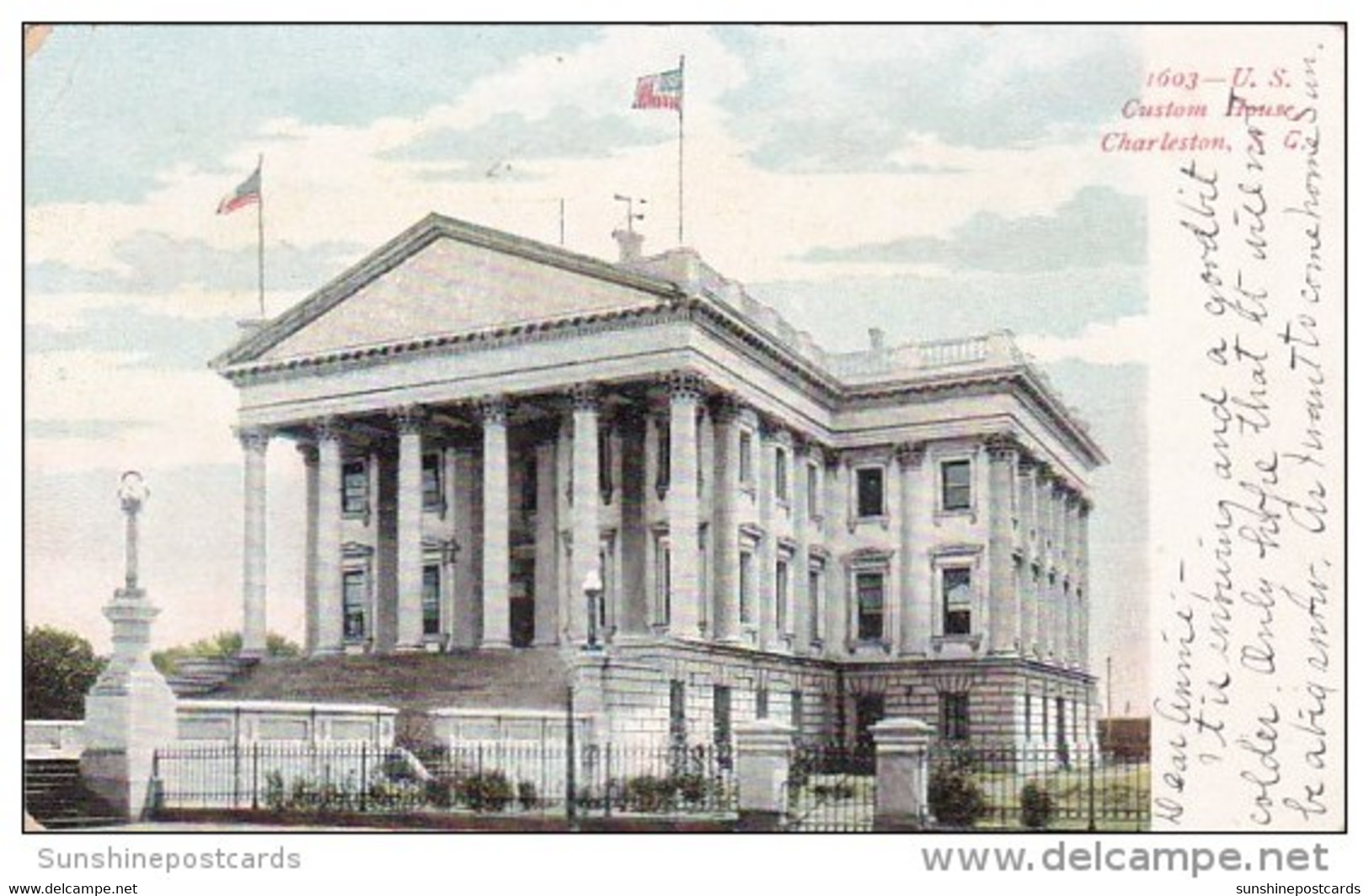 U S Custom House Charleston South Carolina 1909 - Charleston