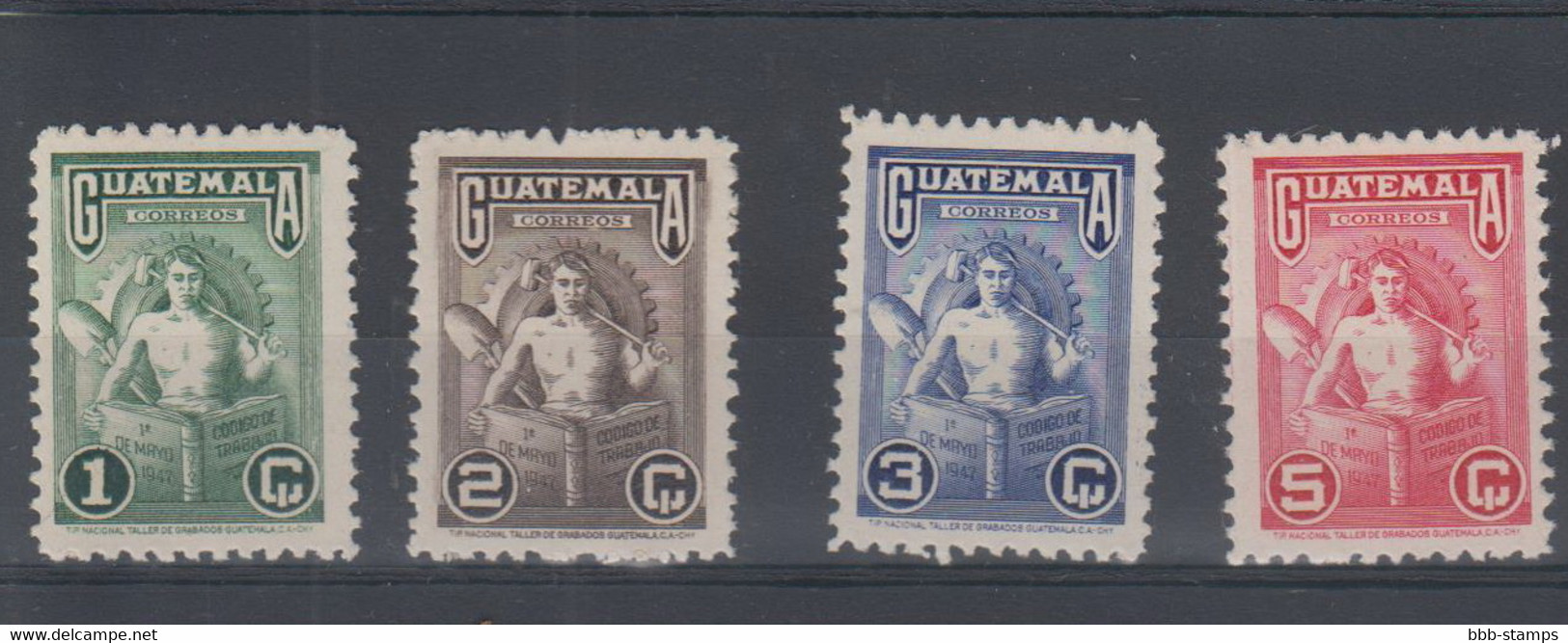 Guatemala Michel Cat.No. Mnh/** 477/480 - Guatemala