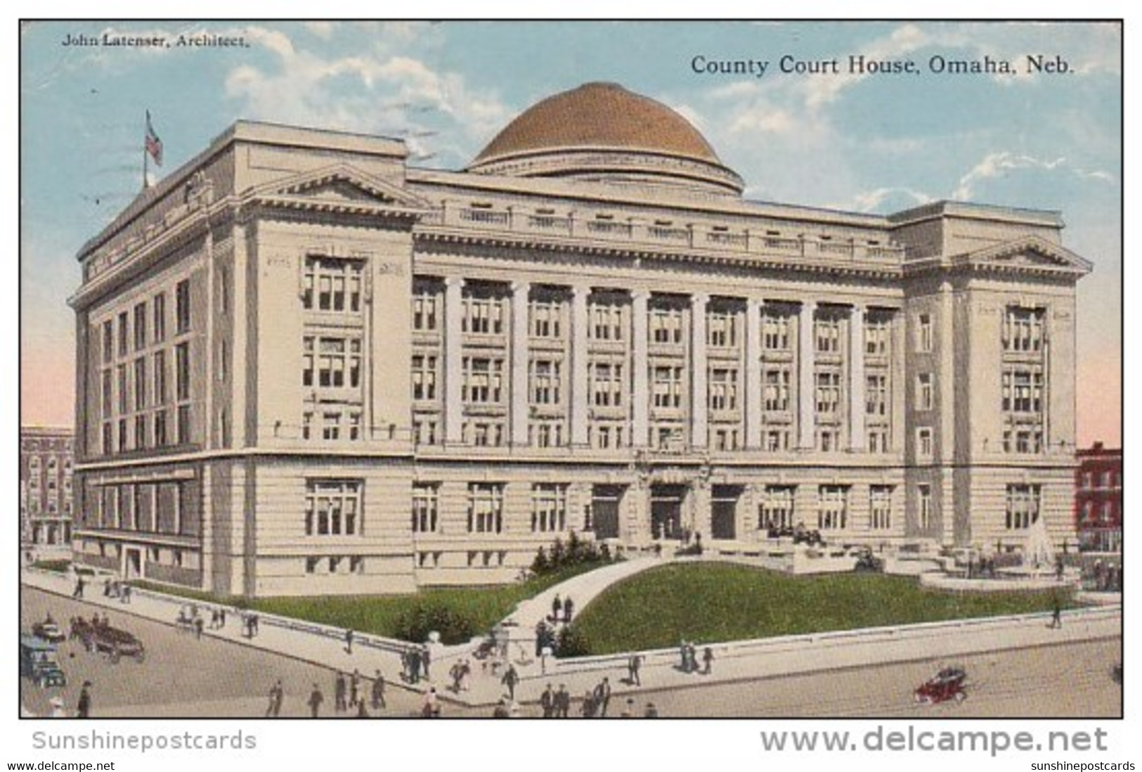County Court House Omaha Nebraska 1915 - Omaha