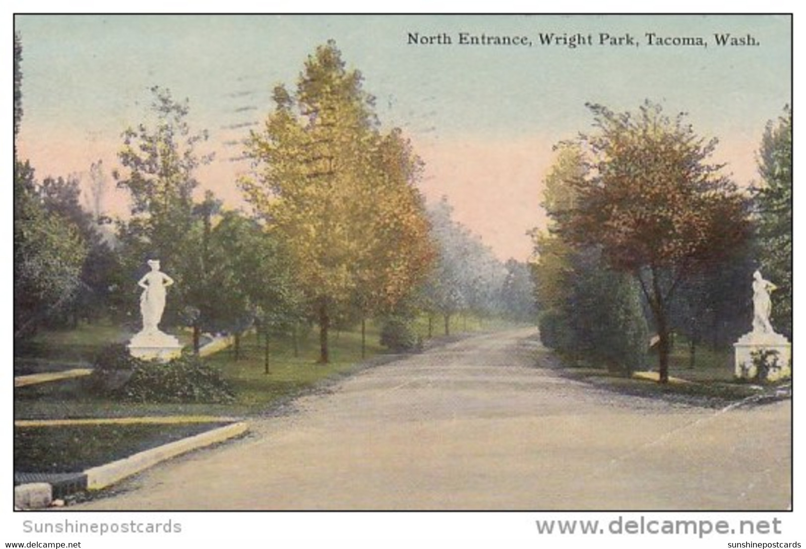 North Entrance Wright Park Tacoma Washington 1912 - Tacoma