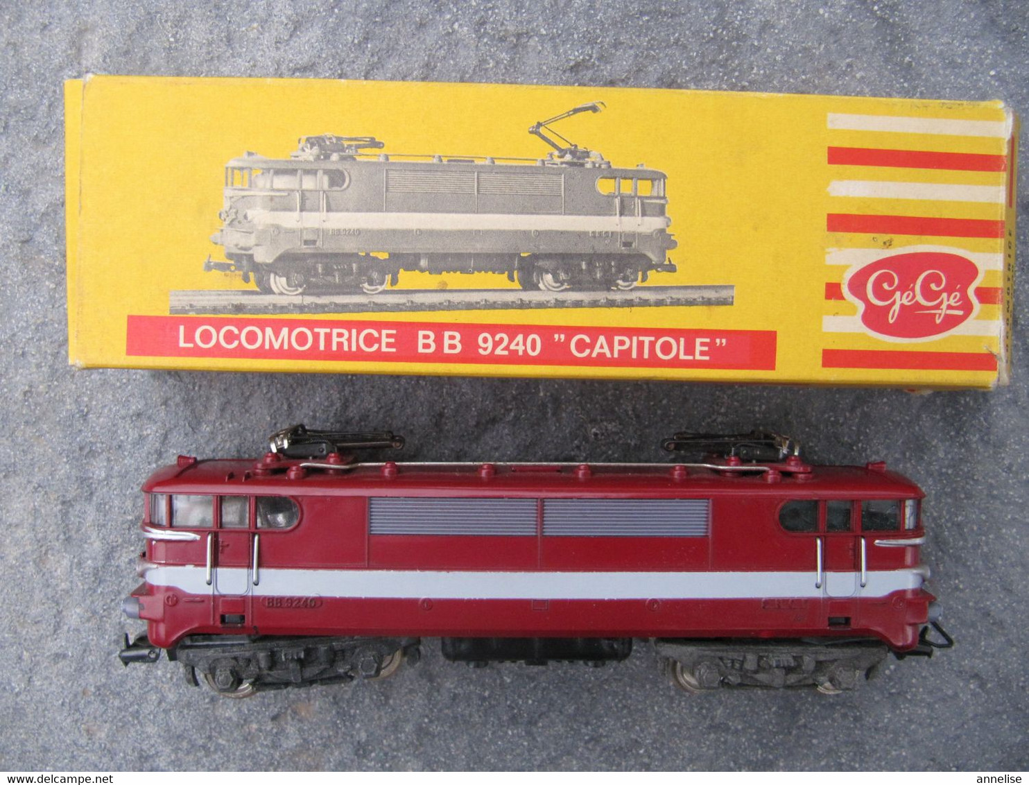 GEGE Locomotive BB 9240 "Capitole"  Ref 6495 - Otros & Sin Clasificación