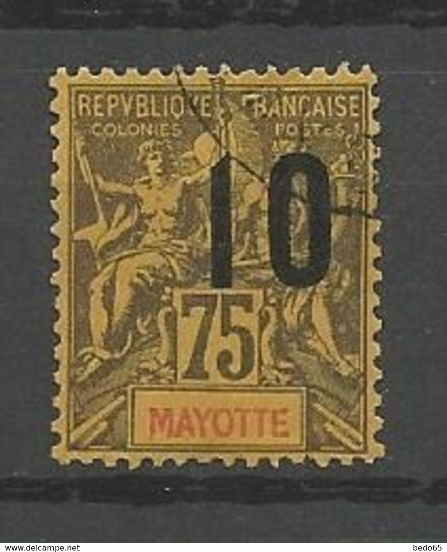 MAYOTTE N° 30 Surcharge Déplacé OBL - Used Stamps