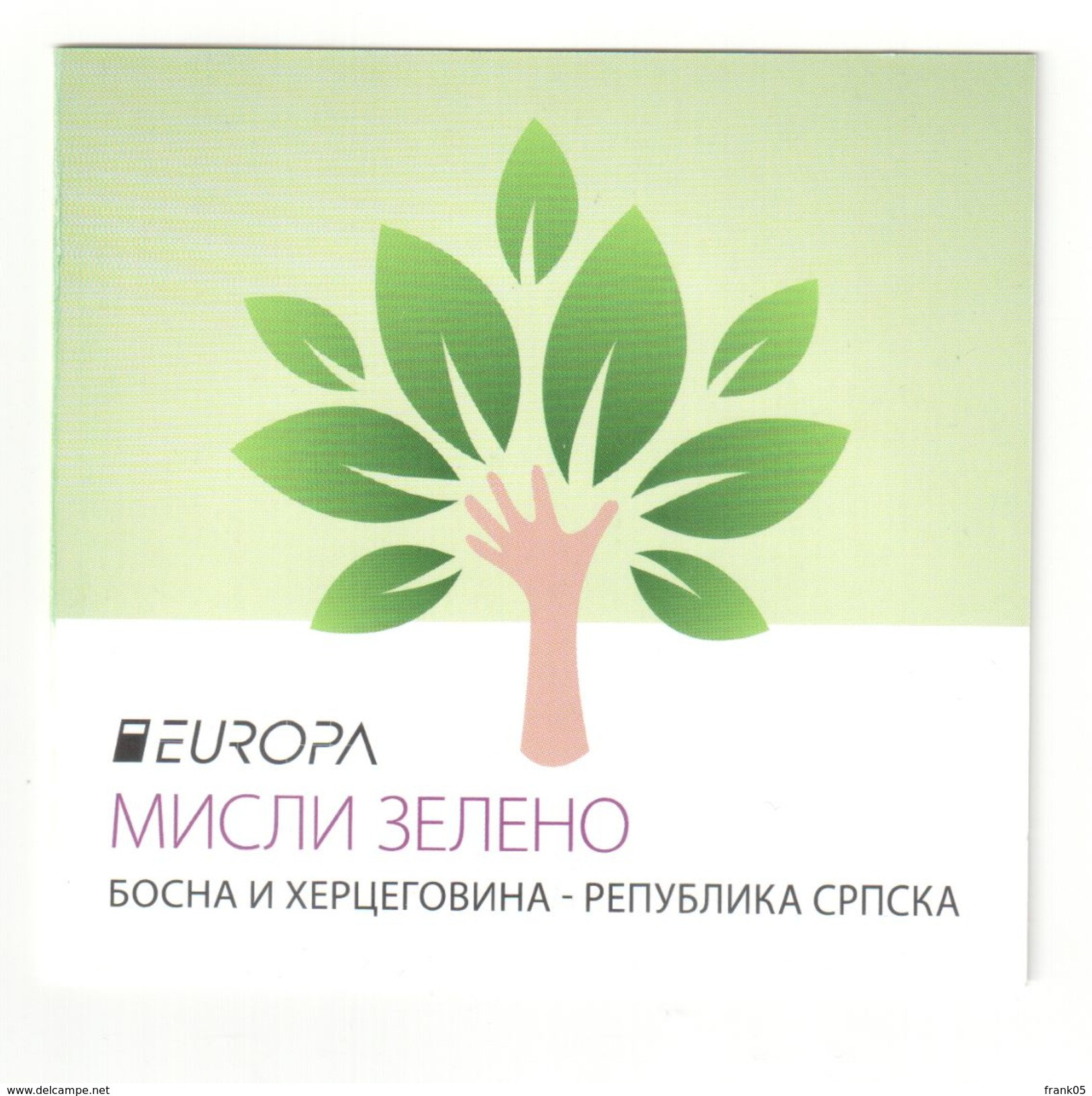 Bosnien-Herzegowina (serbisch) / Bosnia-Herzegowina (serbian) / Bosnie-Herzegovine 2016 MH/booklet EUROPA ** - 2016