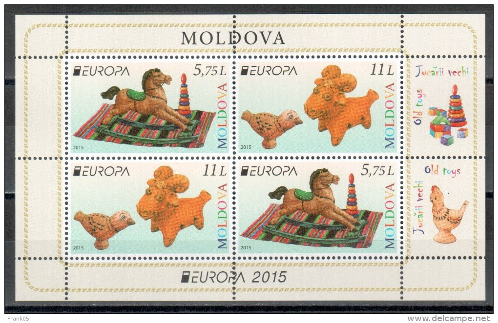 Moldawien / Moldova / Moldavie 2015 MH/booklet EUROPA ** - 2015
