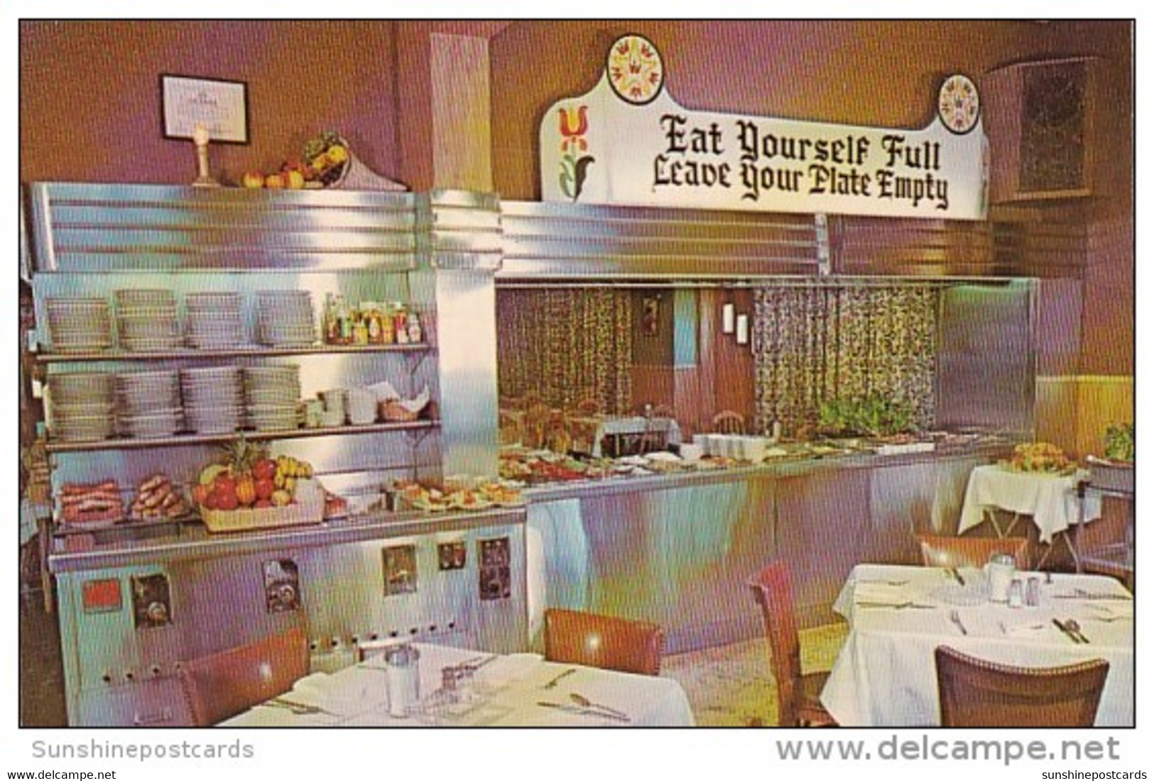 Pennsylvania Lancaster Interior Miller's Smorgasbord Restaurant - Lancaster