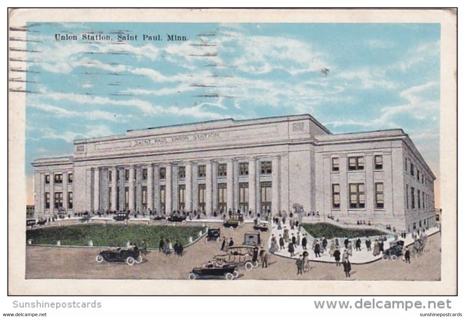 Union Station Saint Paul Minnesota 1924 - St Paul