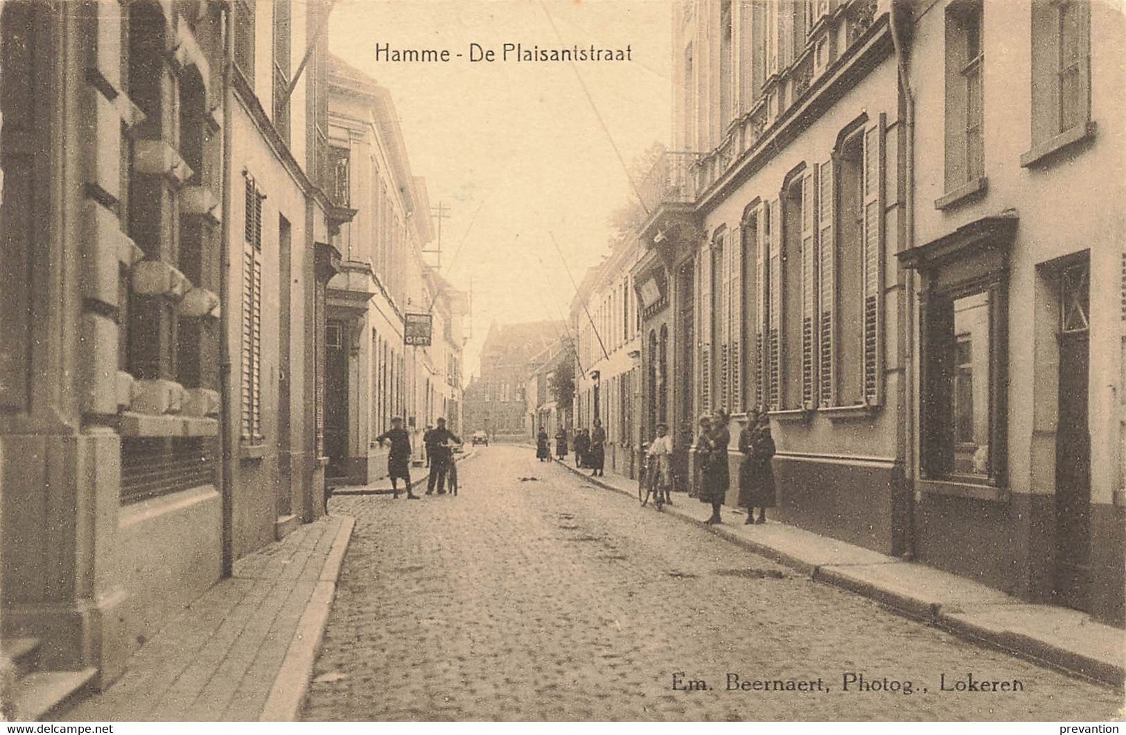 HAMME - De Plaisantstraat - Carte Animée - Hamme