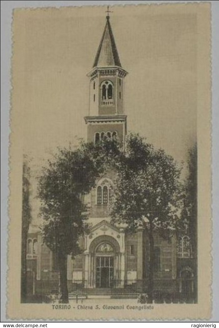 TORINO - Collegio Convitto Chiesa Di San Giovanni Evangelista - 1914 - Churches