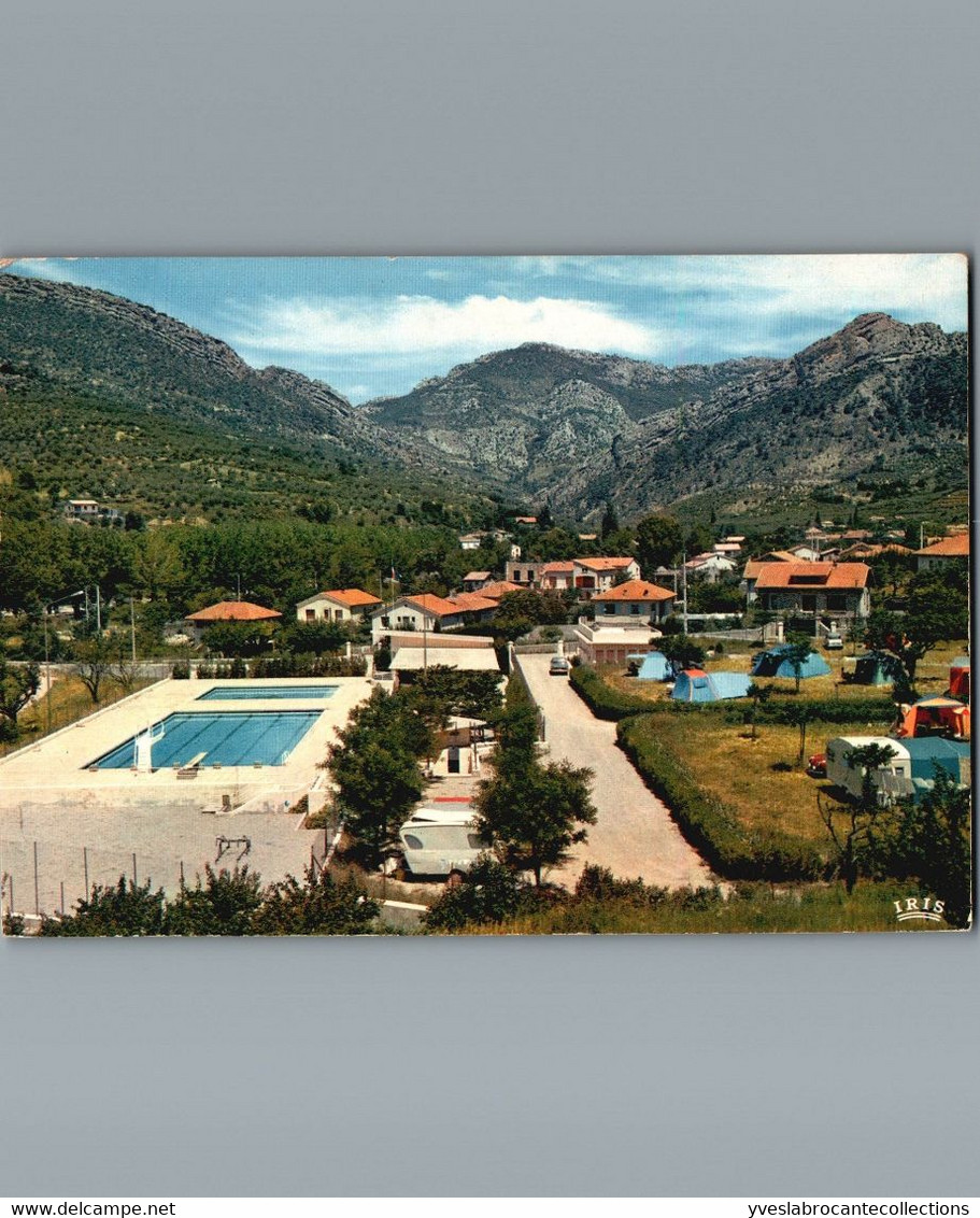 26 - Drôme - Buis Les Baronnies  - Cpm - Le Camping Et La Piscine - Buis-les-Baronnies