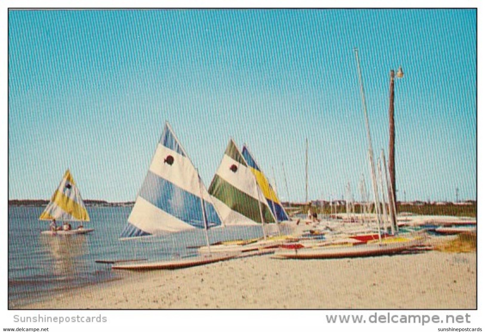 Delaware Rehoboth Beach Sailboats On The Beach - Andere & Zonder Classificatie