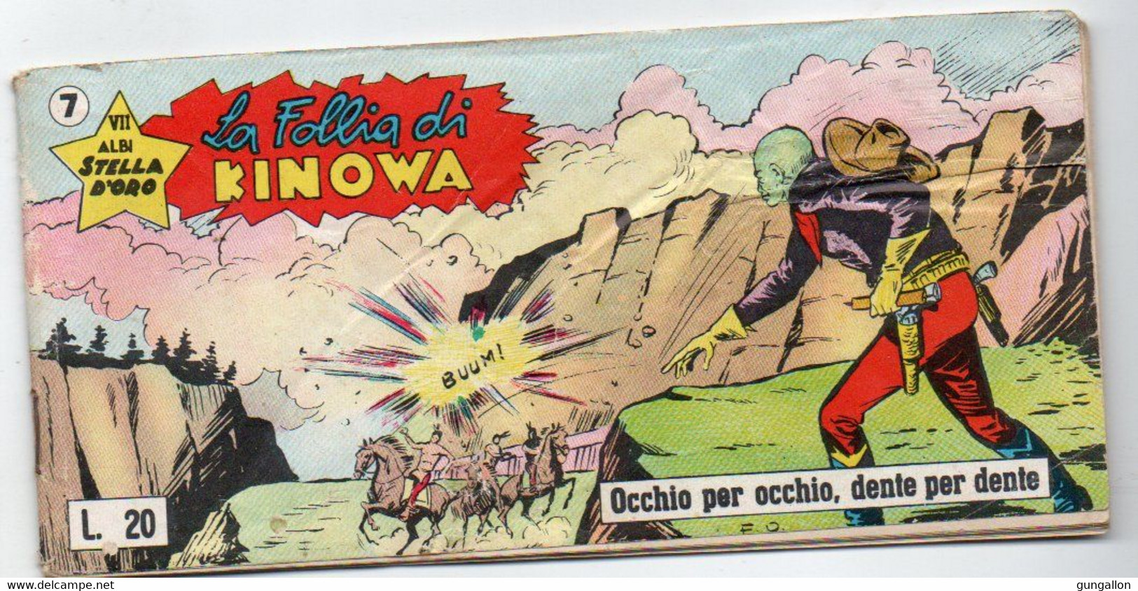 Kinowa "Striscia" (Dardo 1961)  Serie VII°  N. 7 - Altri & Non Classificati