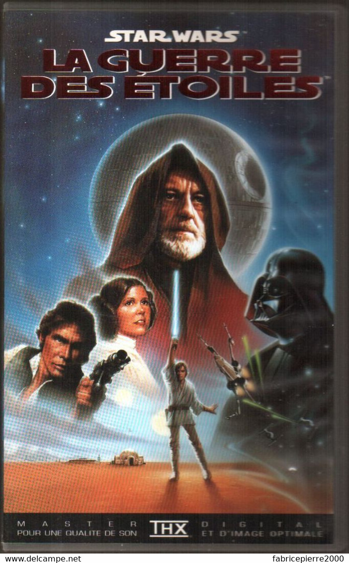 STAR WARS La Guerre Des Etoiles 3 K7 Remastérisées THX 1995 Un Nouvel Espoir, L'Empire Contre-attaque, Le Retour Du Jedi - Sciencefiction En Fantasy