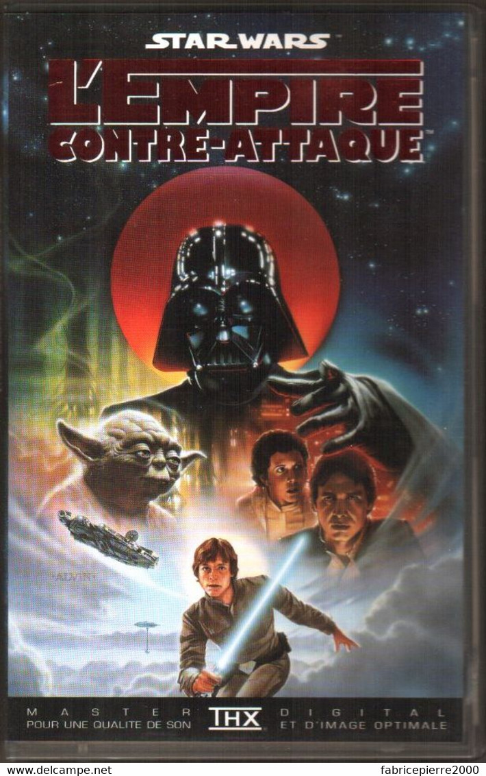 STAR WARS La Guerre Des Etoiles 3 K7 Remastérisées THX 1995 Un Nouvel Espoir, L'Empire Contre-attaque, Le Retour Du Jedi - Science-Fiction & Fantasy