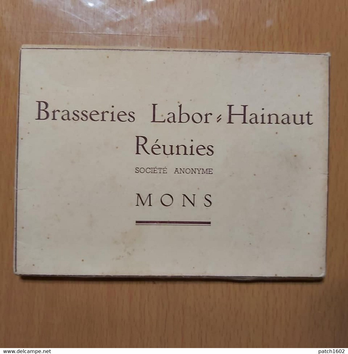 MONS BRASERIES LABOR-HAINAUT REUNIES SOCIETE ANONYME MONS 5 CARTES POSTALES - Mons