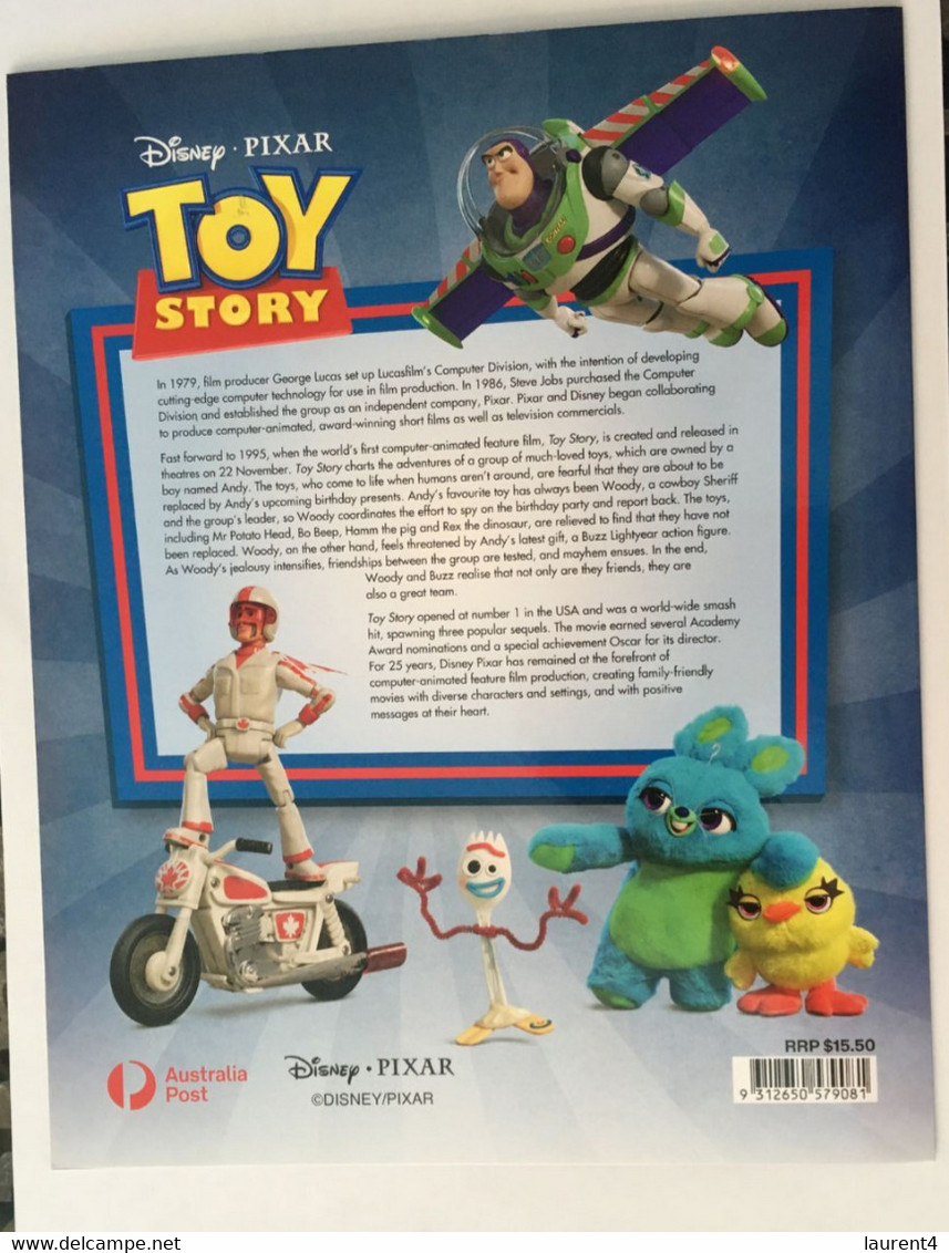 12-9-2021 - Australia - Toy Story 25th Anniversary - 1 Presetation Folder + 1 FDI 6 October 2020  Cover - Presentation Packs