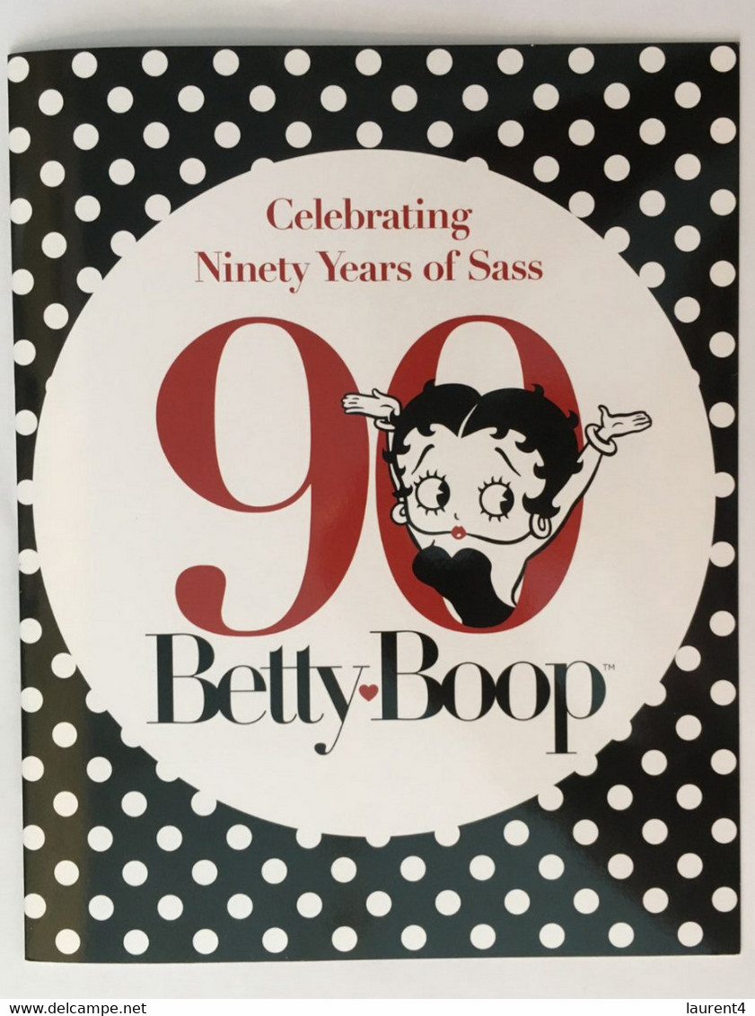 12-9-2021 - Australia - Betty Boop 90th Anniversary - 1 Presetation Folder + 1 FDI 1st September 2020  Cover - Presentation Packs