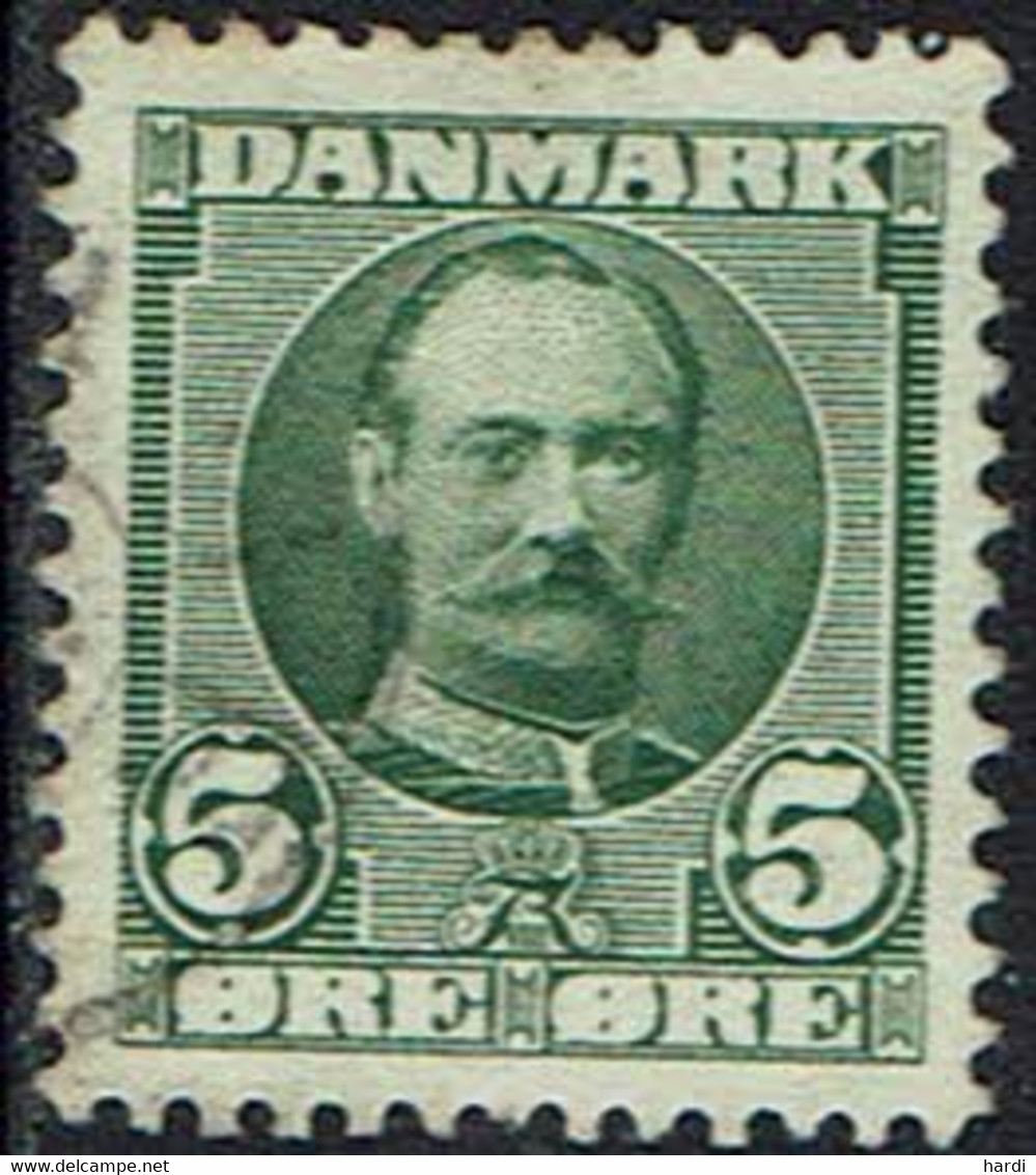 Dänemark 1907, MiNr 53, Gestempelt - Gebraucht