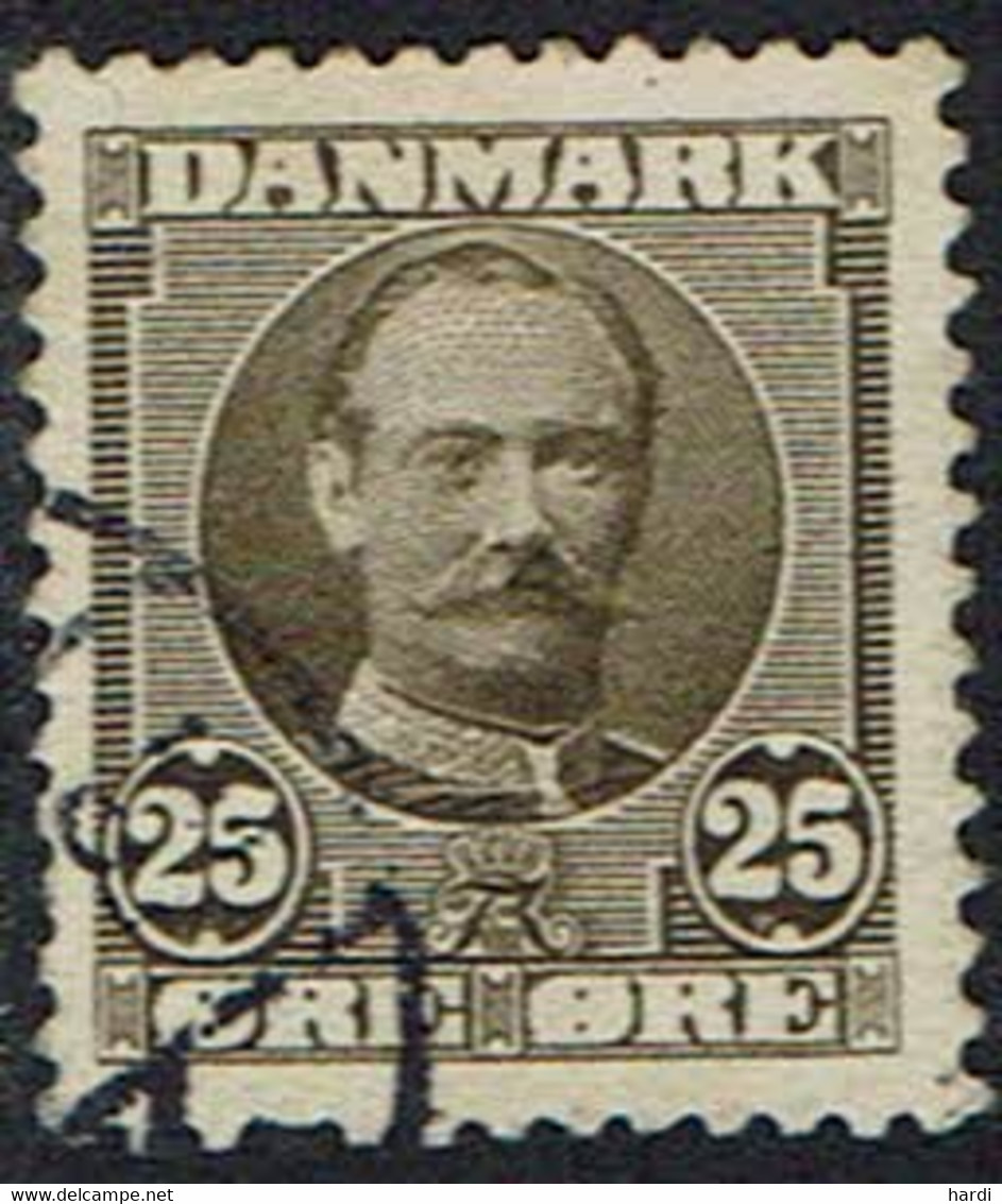 Dänemark 1907, MiNr 56, Gestempelt - Oblitérés