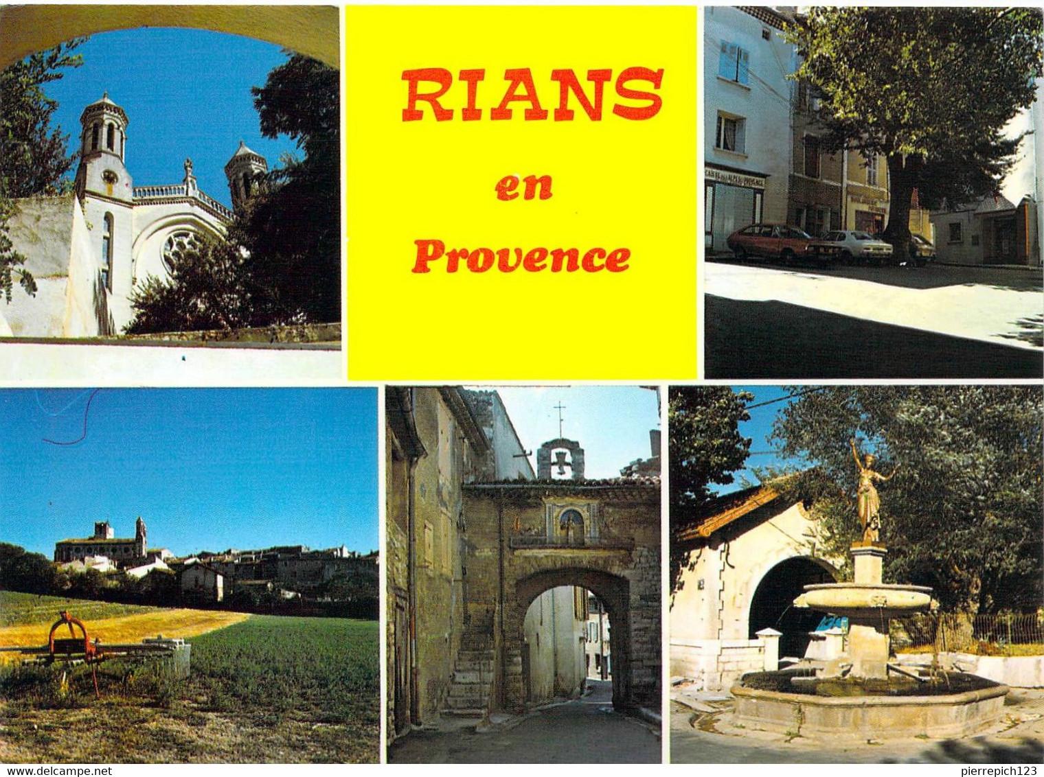 83 - Rians En Provence - Multivues - Rians