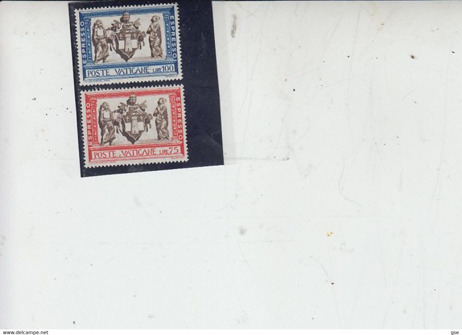 VATICANO  1960 - Sassone  EX  15/6** - Misericordia -.- - Priority Mail