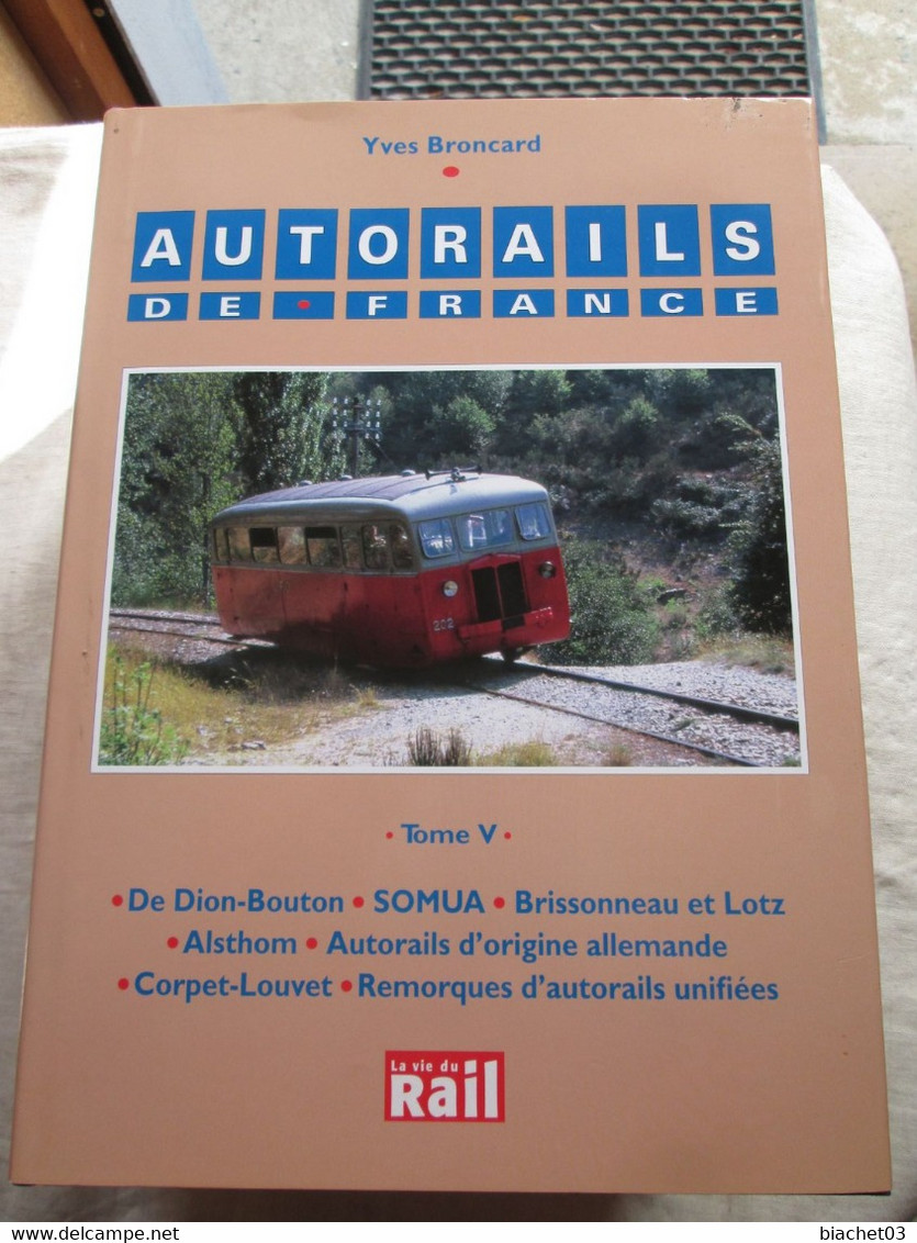 Autorail De France (tome V) - Bahnwesen & Tramways